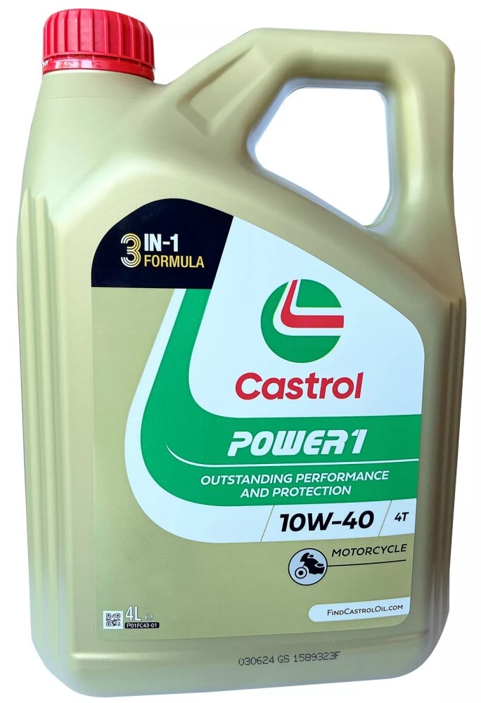 Castrol POWER 1 10W-40 エンジンオイル Amazon.com: Castrol Power 1 10W-40 Full Synthetic Motorcycle