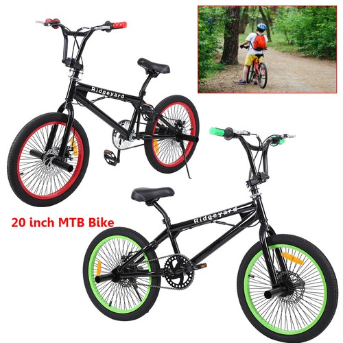 BMX Bici 20 pollici Fuoristrada Mountain bike SUV Dirt Bike Bambini  Ciclismo | eBay