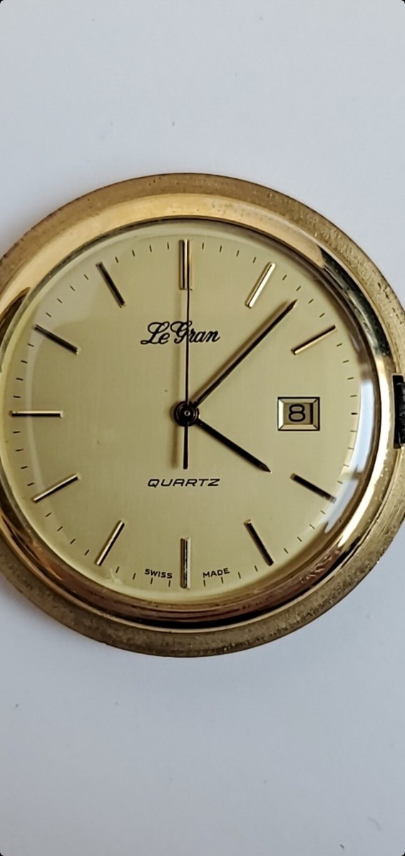 Vintage Le Gran Swiss made Vintage Swiss Made LE GRAN Mechanical Wind Up 60 Second & 30  main image 2