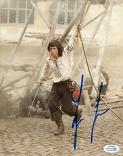 Logan Lerman Musketeers Autographed Signed 8x10 Photo ACOA #2