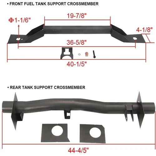 Front Rear Tank Support Upper Shock Mount Crossmember For 99-06 Chevy Silverado - Picture 5 of 11
