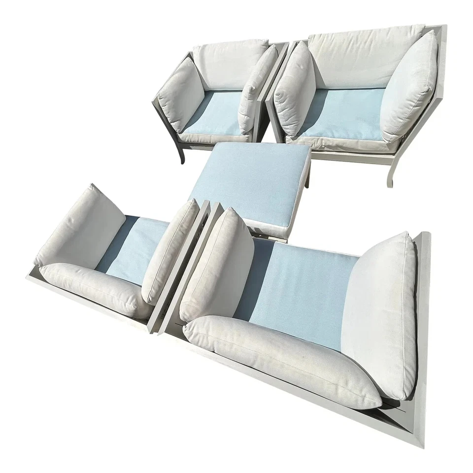 McKinnon and Harris Duval-Alexander Club Chairs and Ottoman - 5 pieces - Image 2 of 4