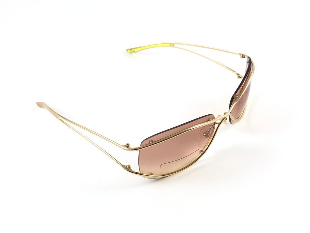 VINTAGE CHRISTIAN DIOR NEON GALLIANO 2000'S SUNGLASSES AUSTRIA Y2K
