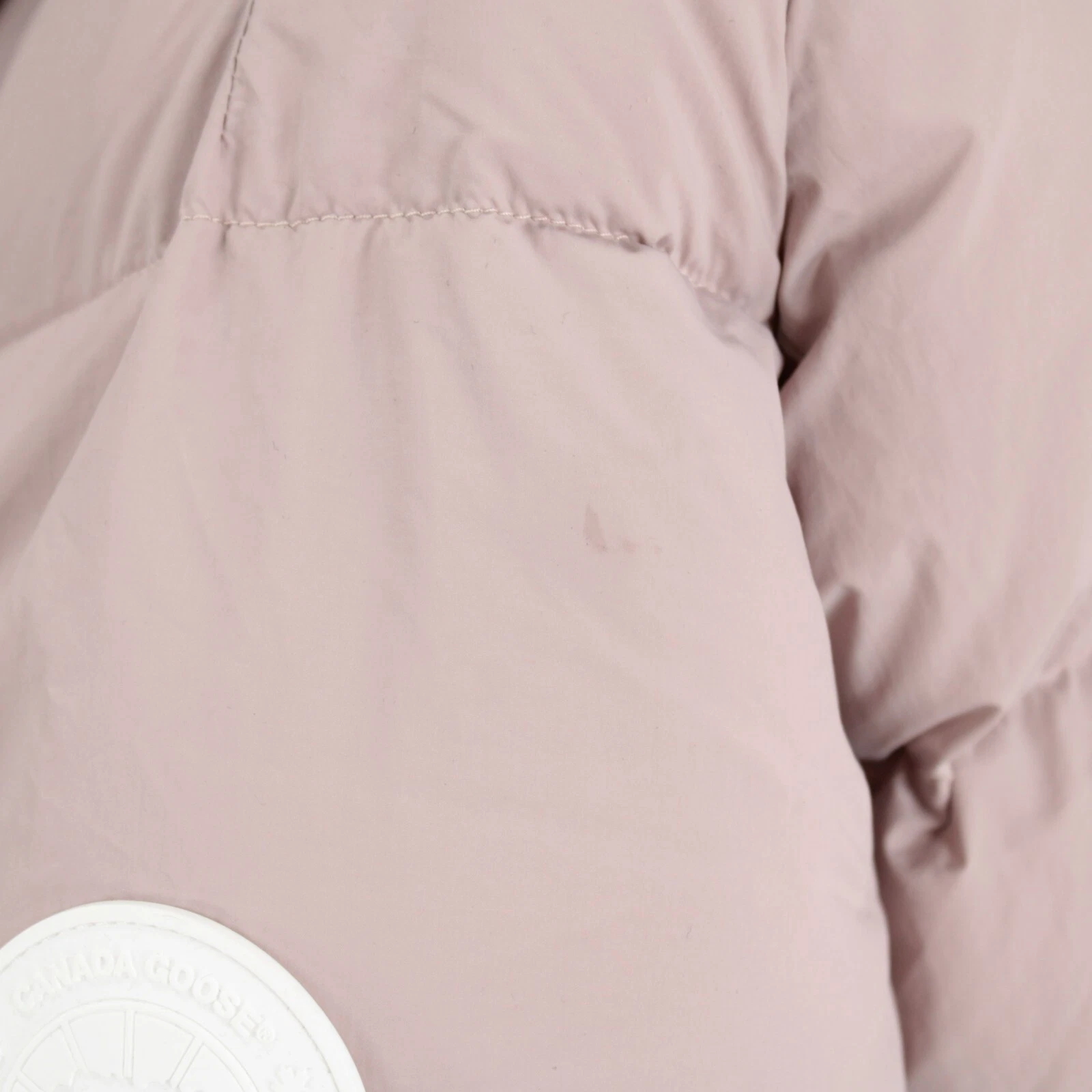 Canada Goose Giacca Parka Donna Giunzione Pastello Taglia XL in Rosa Lucente