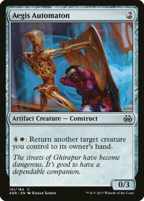 4 Aegis Automaton 4x x4 - NM - Aether Revolt - SPARROW MAGIC mtg