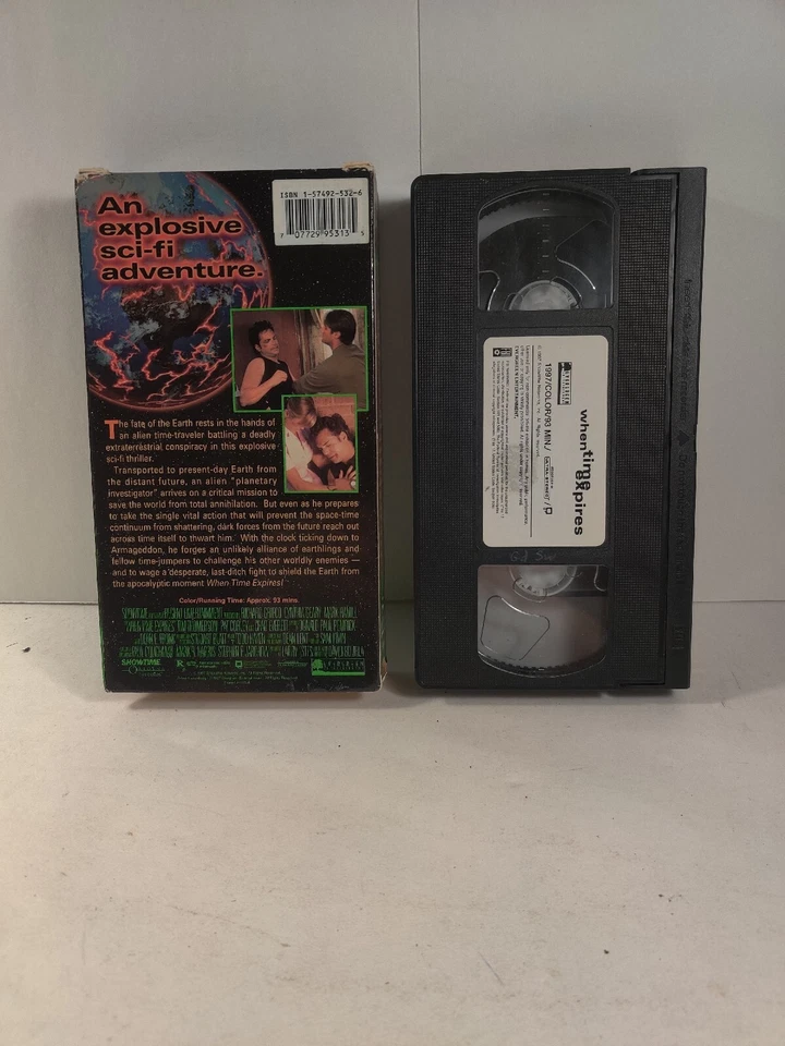 When Time Expires (VHS, 1998) Mark Hamill Richard Grieco - Image 2 of 2