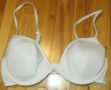 Xhilararation 34B Wire White Adj Straps Hook Eye Bra Great Preowned