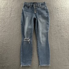 Lucky Brand Womens Jeans Blue Size 2/26 Bridgette Skinny Ankle Cotton Blend