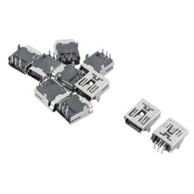 Haushalt Büro PC Computer MINI USB 5P B Typ Female Steckverbinder 10 Stk 