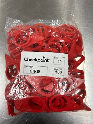 Checkpoint - Checktorque - CTR30MM Loose Wheel Lug Nut Indicator - Pack of 100