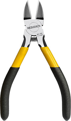 BOOSDEN 5 Inch Flush Cutter, Dikes Wire Cutter for Crafting Electrical Jewelry M