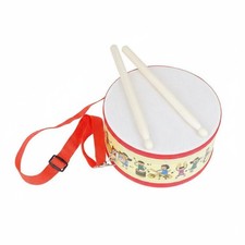 Small Battle Drum Educational Double Sided Drum Long-Lasting for Children