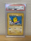 2001 POKEMON PROMO BLACK STAR POKEMON LEAGUE #28 SURFING PIKACHU PSA 9