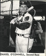 Press Photo Daniel O'Connell, Baseball player, second base - noo49506