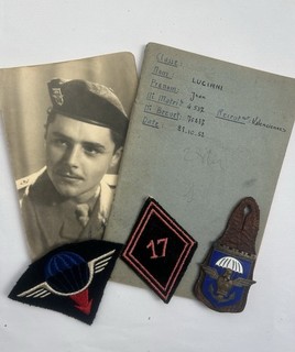Lot 17e Génie Parachutiste BGAP RGP Para Insignes
