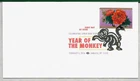 CHINESES LUNAR NEW YEAR US #5057 OF THE MONKEY FOREVER STAMP DCP FIRST DAY COVER