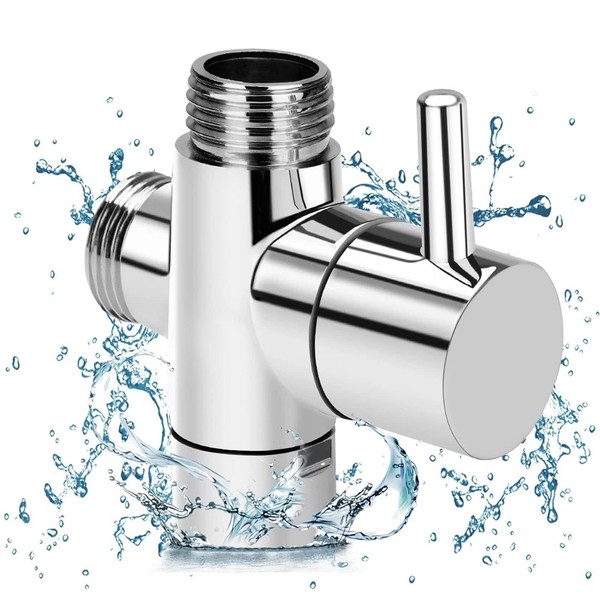 3-Wege-Umschaltventil 3 Wege Ventil Eckventil 1/2 Zoll FüR Waschbecken, 1 StüCk-image