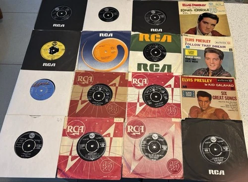 Elvis Presley 7” Vinyl Job Lot