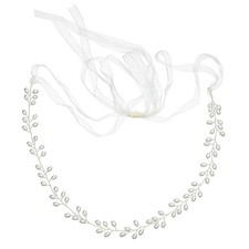 Simple Pearl Wedding Dress Belt Accessory Bridal Beautiful Bridal Waistband