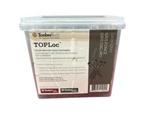 TimberTech TOPLoc Color-Matched Deck Fasteners 2½ in Dark Gray