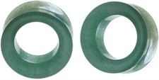 Ear Gauges SoScene Center Hole Jade Organic Stone Ear Plugs Sold in Pairs (22...