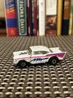 Vintage 1979 Matchbox Superfast '57 Chevy - White With Pink & Blue
