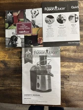 Jack LaLanne Fusion Juicer  SHL90 100th Anniversary Edition Black Open Box New