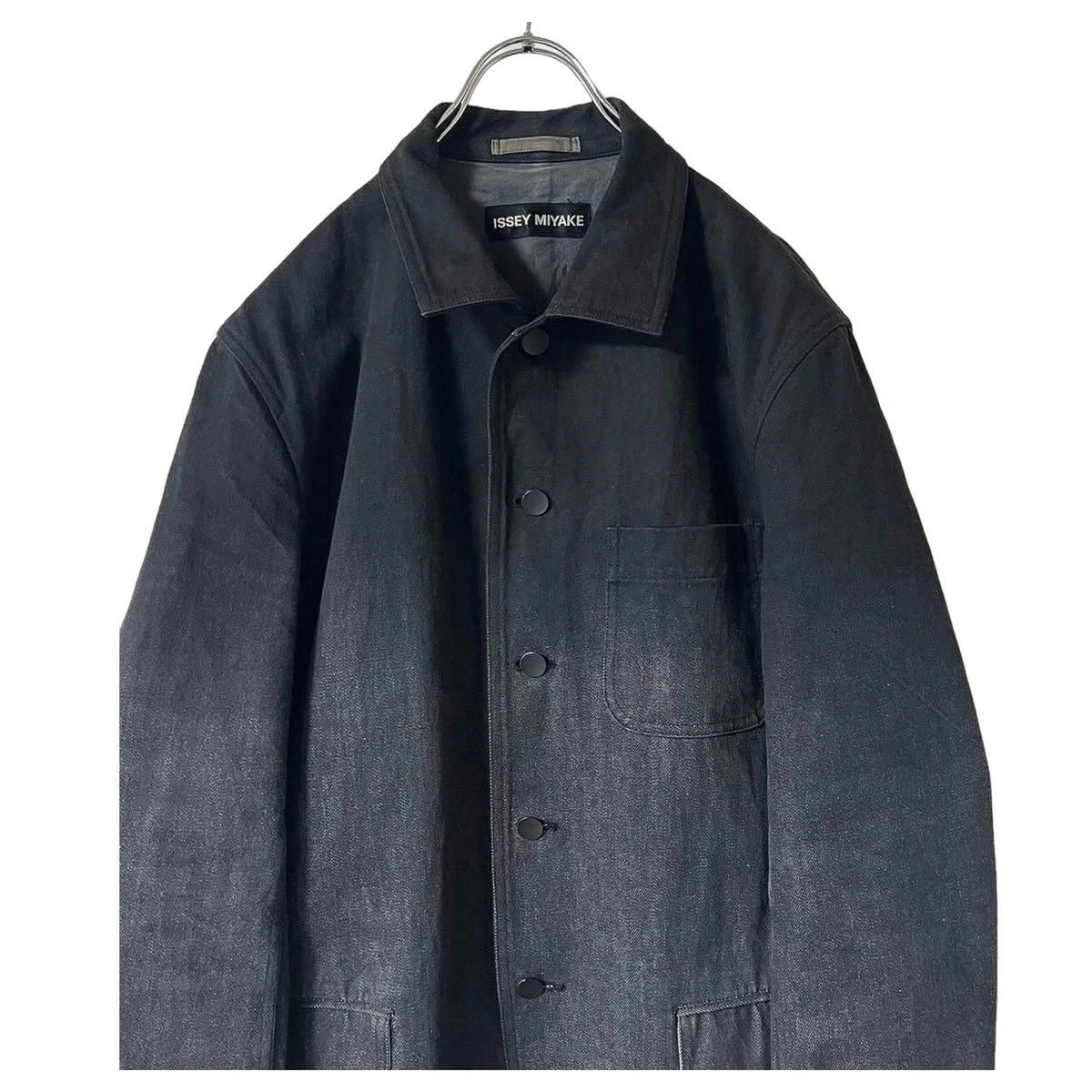 ISSEY MIYAKE Black Coats, Jackets & Vests for Men for Sale | Shop 