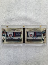 RYAN TANNEHILL LAMAR MILLER /10 SP 2012 TOPPS FIVE STAR DUAL LAUNDRY TAG AUTO RC