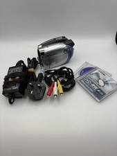Canon DC210 Handheld DVD-RW Camcorder Silver Tested