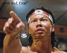 BOLO YEUNG signed autograph 20x25cm BLOODSPORT in person autograph ACOA