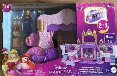 MATTEL Spielset Disney Princess Carriage To Castle