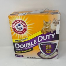 Arm  Hammer Double Duty Clumping Cat Litter, Scented, 14 lb