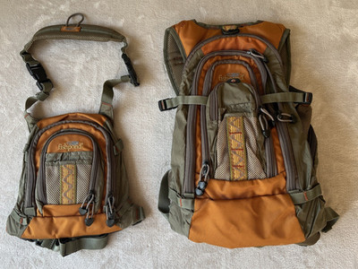 Fishpond Double Haul Fly Fishing Chest Backpack System Tackle