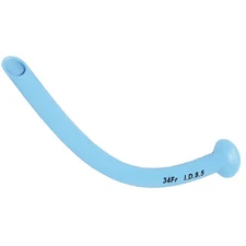 MEDSOURCE MS-23964 Nasopharyngeal Airway,Blue,Neoprene,PK10 30LU63