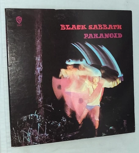 Black Sabbath Paranoid Vinyl LP Record 1970 WS 1887 Green Label