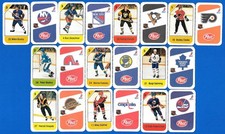 1982-83 POST CEREAL HOCKEY MINI SINGLE CARD NOT IN PANEL SEE LIST *