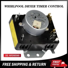 W10185981 WPW10185981 Dryer Timer - Replacement for Whirlpool & Maytag