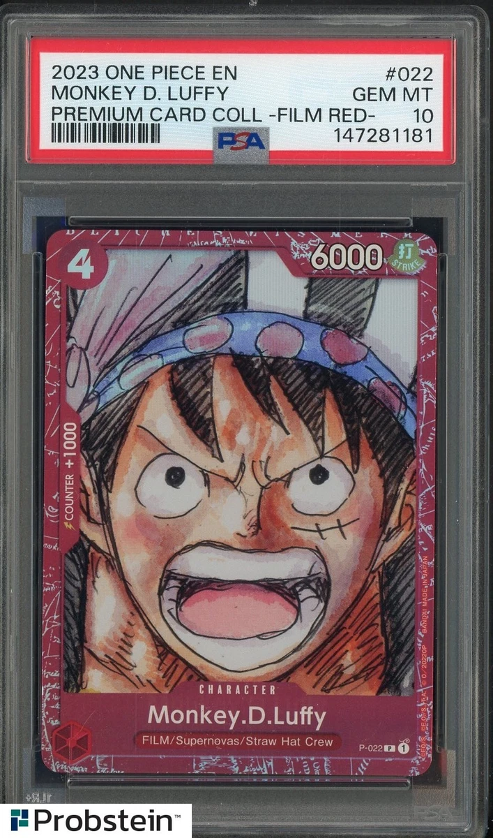 PSA10 モンキー・D・ルフィ　P P-022 Monkey.D.Luffy P-022 One Piece Promotion Cards for sale | eBay