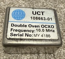 UCT 10 Mhz Double Oven OCXO crystal oscillator 108663-01