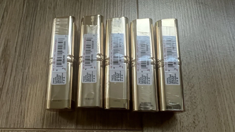 L‘oreal Color Riche Set 5x Rouges A Leeres Fini Satin 377 258 373 303 302 Neu - Bild 3 von 4