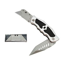 Heavy Duty Folding Utility Knife Dual Blades/Box Cutter/Professional Pocket K...