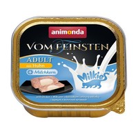Animonda Cat Vom Feinsten Adult Milkies Huhn Plus Milchkern 100G (Menge: 32 Je B