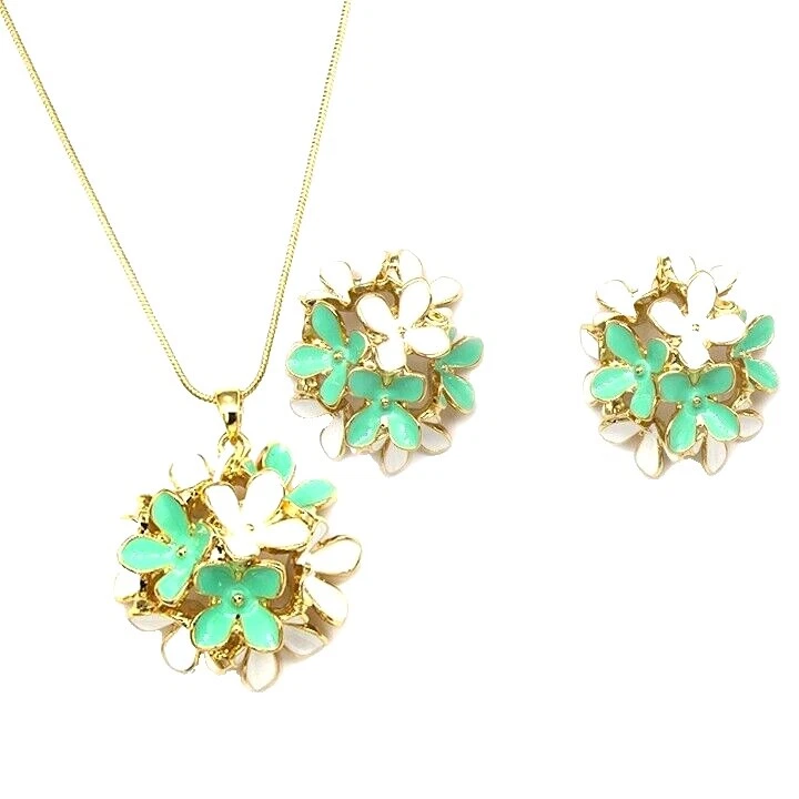 White Fashion Jewelry Sets