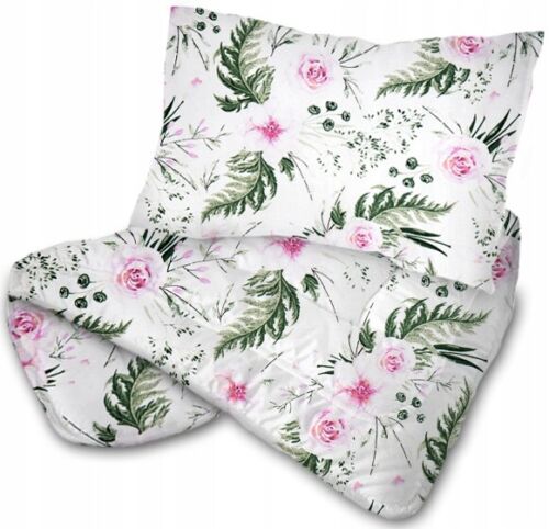 Anti Allergy Baby 100% Cotton Duvet Pillow Filled Quilt Bedding 120x90 & 135x100 - Afbeelding 12 van 25