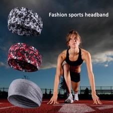 Workout Headbands for Men Women Non Slip Sport Sweatbands Wide Elastic HeadBands