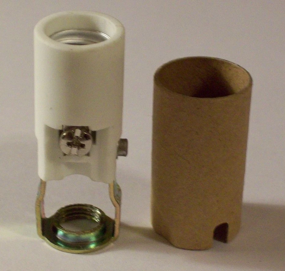 Candelabra Porcelain Light Socket | Shelly Lighting