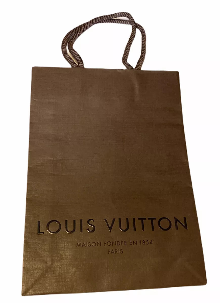 Louis Vuitton | Classic Brown Shopping Bag w/ Rope Handle | 7.75 x 11 x  2.25