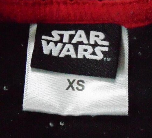 Star Wars Boys Black and Gray Sweater Size XS - Picture 3 of 6