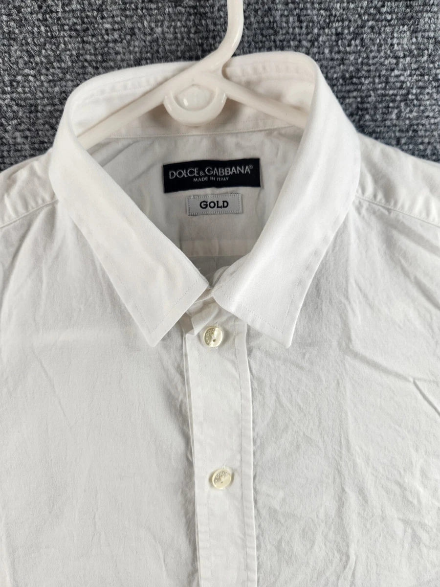 Dolce&Gabbana Long Sleeve White Shirts for Men for sale | eBay